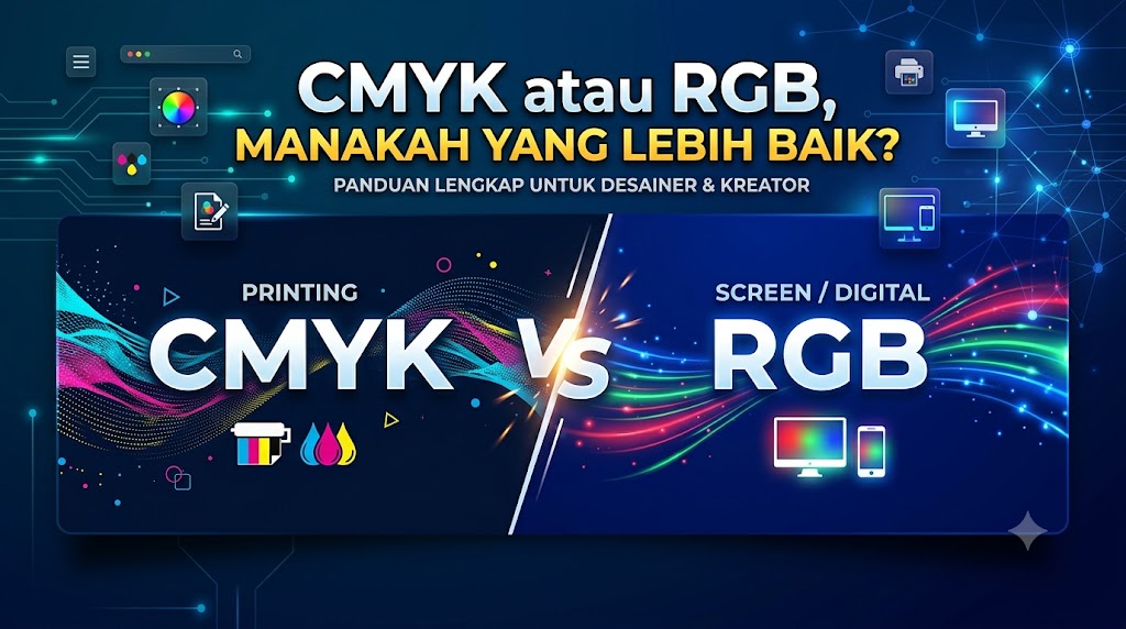 CMYK atau RGB, Manakah Yang Lebih Baik?