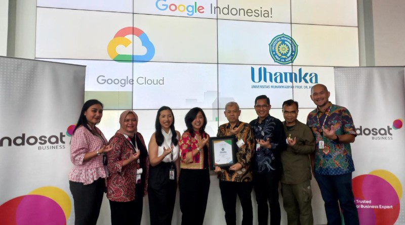 Uhamka Dinobatkan sebagai Kampus Pelopor dalam Penerapan Cloud Computing for Higher Education oleh Google Indonesia