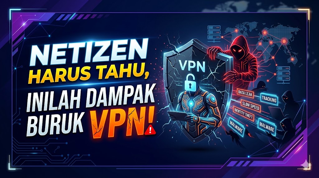 Netizen Harus Tahu, Inilah Dampak Buruk VPN!