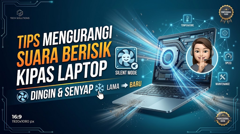 Tips Mengurangi Suara Berisik Kipas Laptop